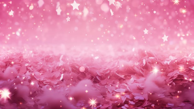 deep pink star background photo