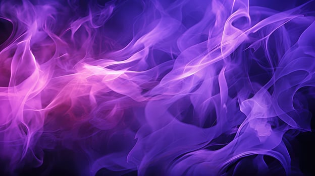 mesmerizing purple flames photo