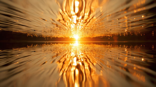 rays starburst pattern photo