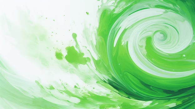 shapes green and white abstract background photo
