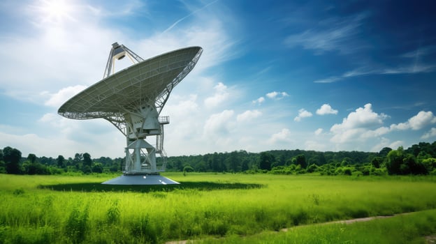 internet technology satellite photo