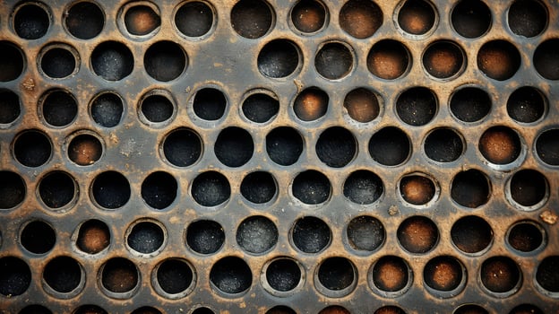 metal bubbles black photo