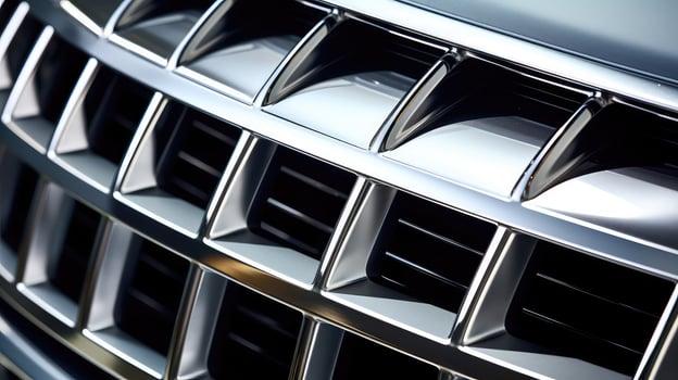 car silver metal photo