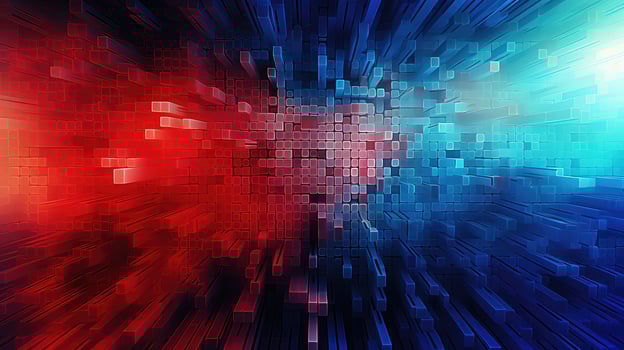 modern red blue abstract background photo