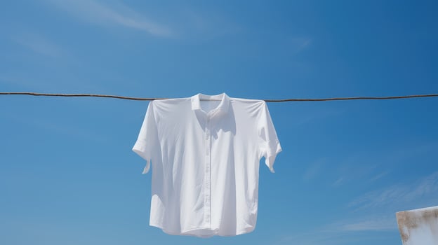 linen shirt white photo