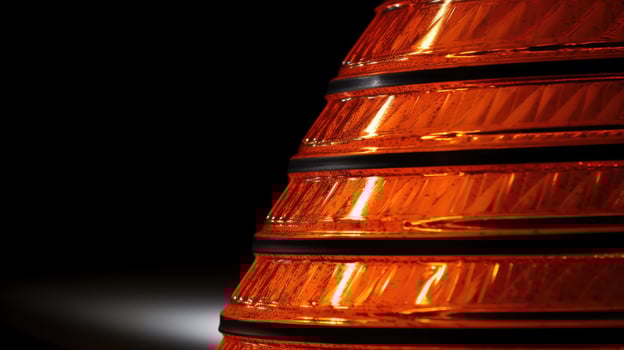 visibility orange cone photo