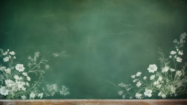 chalkboard vintage green background photo