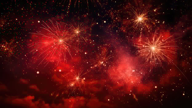 sky red explosion photo