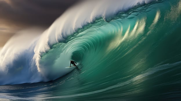 foam water waves line photo