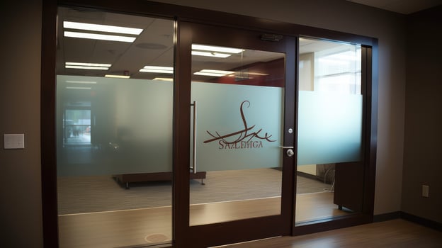 professional office door photo