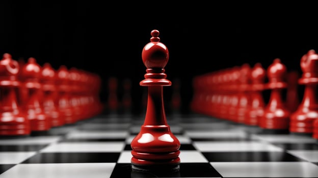 strategy red pawn photo