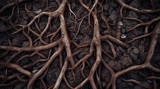 growth plant and root photo