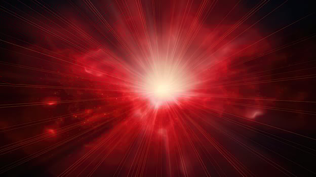 3d red starburst background photo