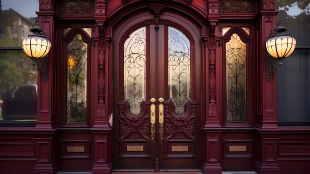grand victorian door photo