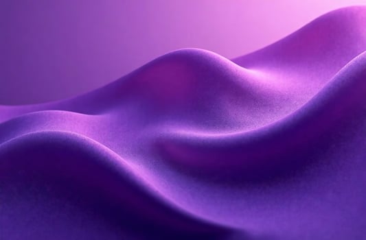 Abstract futuristic background, sightly moving neon purple waves photo