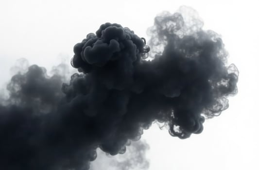 Colored black Smoke Cloud, abstraction Background moves illustration photo