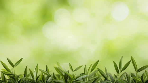 Nature background with lush green leaves outdoor scene photography tranquil environment close-up view organic concept photo