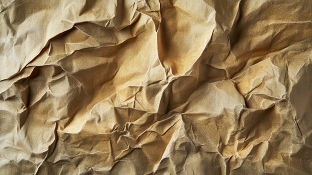 Crumpled paper texture background photo