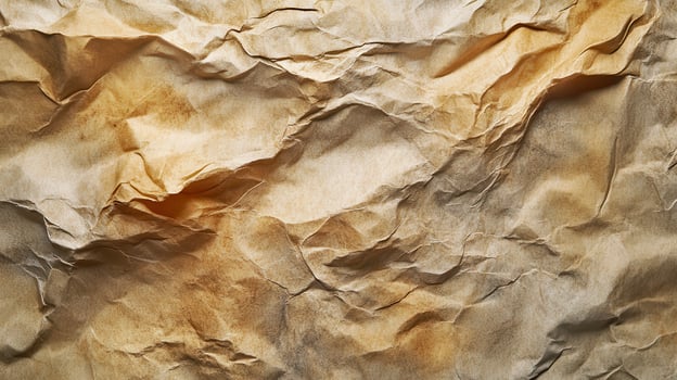 Crumpled paper texture background photo