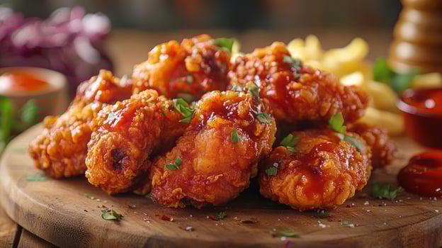 delicious and savory food item photo