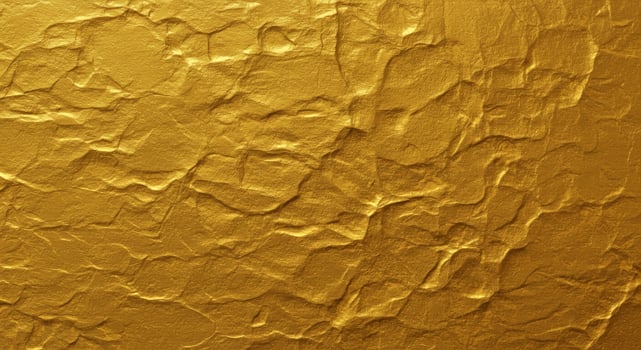 Golden texture background with cracks and scratches photo