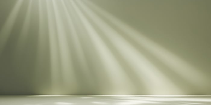 Abstract Olive Green Light Rays Background. photo