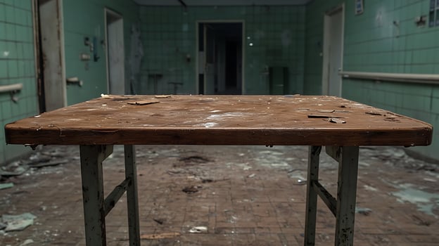 A table in a room photo