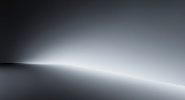 Black background Gradient that looks modern. photo