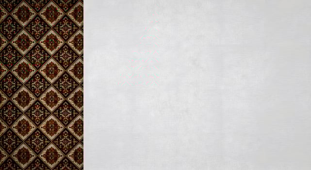 Vintage Ornamental Textile Pattern with Blank Space photo