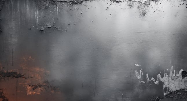 Modern and industrial aesthetic created by a subtle grunge texture on a metallic silver gradient background. photo