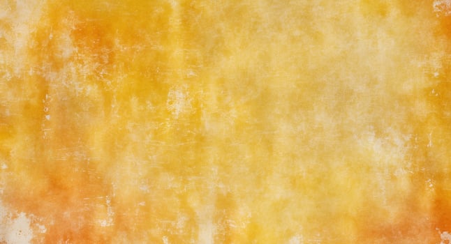 Yellow orange background with texture and distressed vintage grunge and watercolor photo