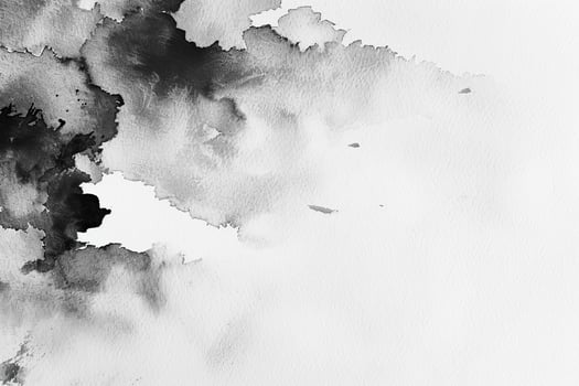 Plain white watercolor paper showcases subtle textures, providing a perfect backdrop for artistic expression or design purposes photo