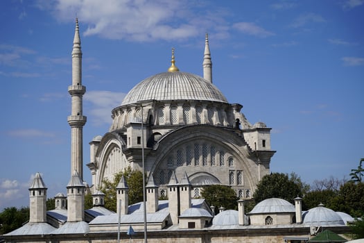 Nuruosmaniye Mosque in Istanbul City, Turkiye photo
