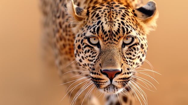 Close-Up Wildlife Image of a Focused Cheetah photo