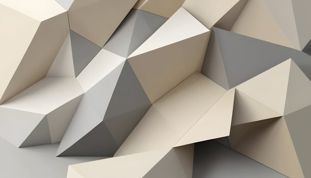 Abstract Geometric Background with Triangles in Neutral Colors for Modern Design photo