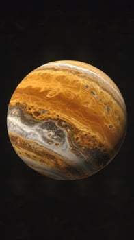 Jupiter is shown in this image photo