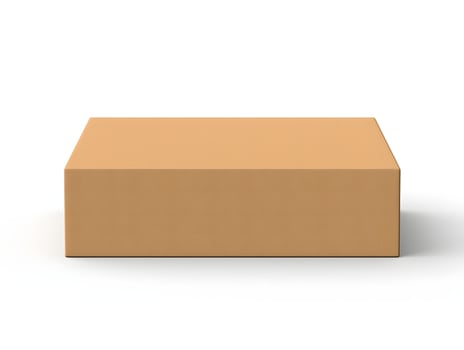 Blank carton box mockup photo