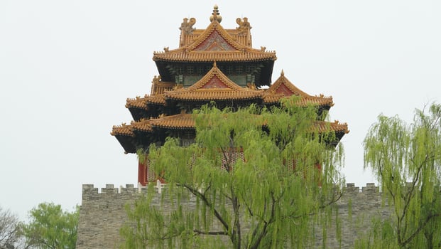 The corner of the Forbidden City photo