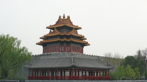 The classical buildings in Beijing photo