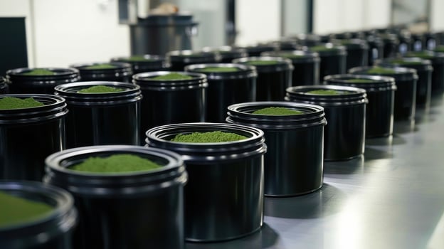 Matcha Powder Production Line Green Tea Processing Food Manufacturing photo