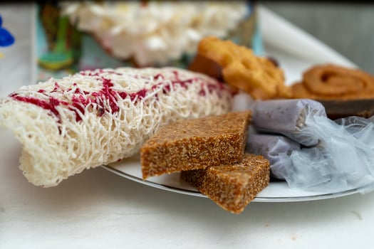 A plate with a variety of food on it photo