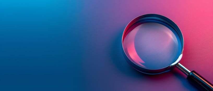 Magnifying Glass Discovery Search Find Investigate Examine Explore Details Zoom Closeup Focus Light Science photo
