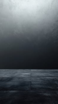 Dark concrete surface and moody background create an atmospheric setting for artistic projects photo
