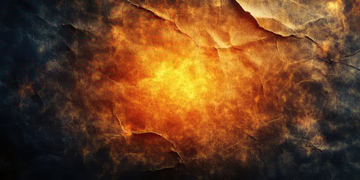Fiery abstract texture with warm hues creating depth and intensity in a dark background photo