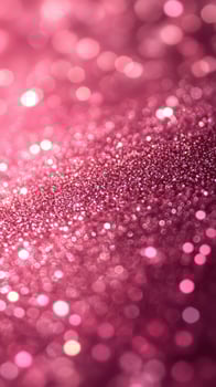 Sparkling pink glitter creates a mesmerizing background for creative projects or celebrations in bright light photo