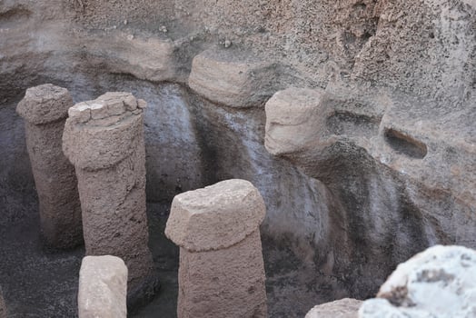 Karahan Tepe Archaeological site in Sanliurfa, Turkiye photo