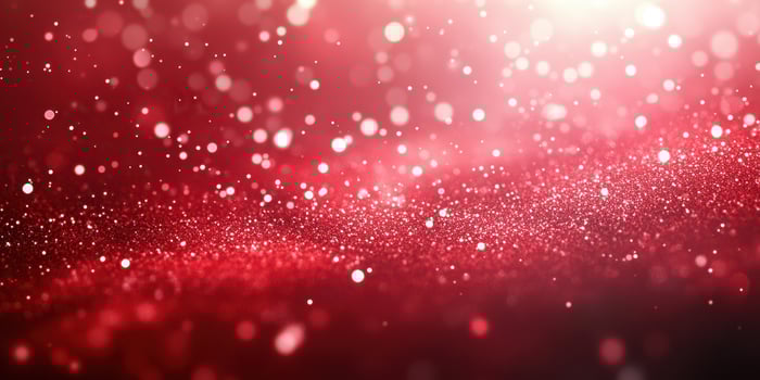 Beautiful red sparkling background creating a festive and vibrant atmosphere for celebrations and special occasions photo