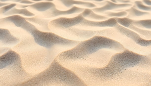 A close up of sand dunes in the desert photo