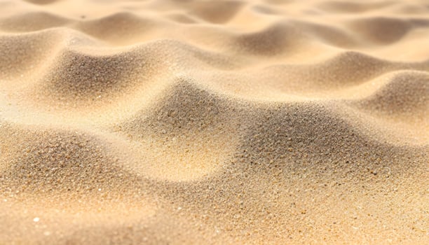 A close up of sand in the desert photo