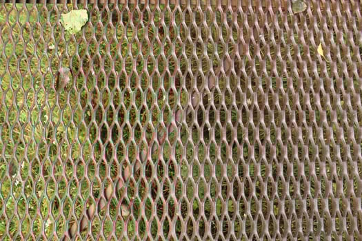 Fine mesh for bridge fencing. Ensuring security photo